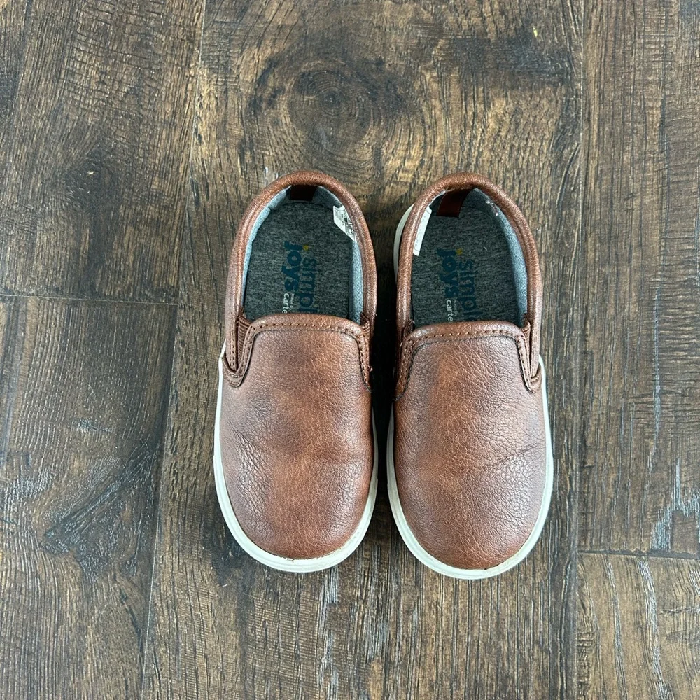 Carter's Brown Slip-On Shoes